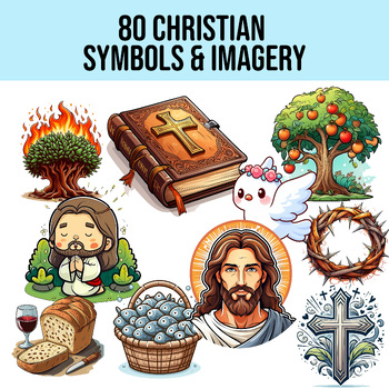 Preview of 80 Christian Symbols & Images