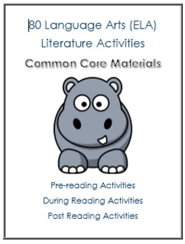 Preview of 80+ ELA Common Core Standards Anchor Activities