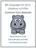 80+ ELA Common Core Standards Anchor Activities