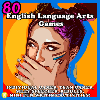 Preview of ELA GAMES | 80 HIGH SCHOOL GAMES AND ACTIVITIES