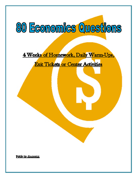 Preview of 80 Economics Questions