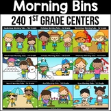 1st Grade Spring Morning Work Guided Math Year Long Place 