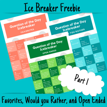 20 questions ice breakers
