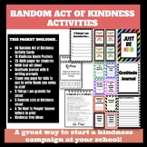 80 Random Acts of Kindness Cards with additional activitie