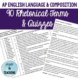 90 Rhetorical Terms & Devices for AP English Language