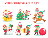 80 Unique Cute Christmas Clip Art