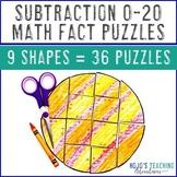 SUBTRACTION within 20 Practice Review Center Activity | Su