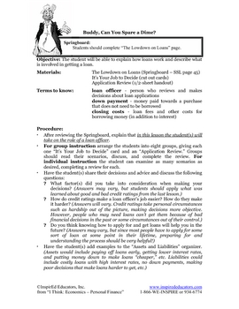 Preview of 8102-10 Loans and Personal Finance