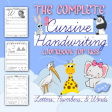 82 Pages The Complete Cursive Handwriting Workbook For Kid