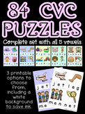 84 CVC Puzzles