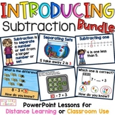 Preview of Subtraction Bundle, Separating Sets, Missing Part and Whole,PowerPoint Lessons