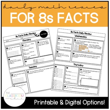 8s Facts Daily Review DIGITAL by Madison Cunningham The Classroom Edit
