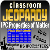 8th Grade Advanced Science Jeopardy (PROPERTIES OF MATTER)