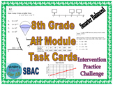8th Grade All Module Task Cards - Engage NY Math Bundle - 