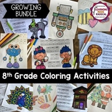 8th Grade Coloring Activities