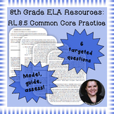 8th Grade Common Core Practice - RL.8.5 - 3-5 mini-lessons