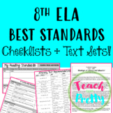 8th Grade ELA Florida Best Standards (Checklists & Text Sets)