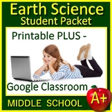 8th Grade Earth Science NGSS Worksheets - Student Packet 