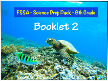 Preview of 8th Grade Florida B.E.S.T. Science FSSA Prep Booklet 2