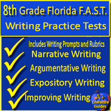 8th Grade Florida FAST PM3 Writing Practice Tests Florida 