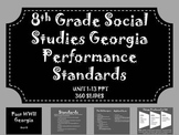 Grade 8 Georgia Performance Standards Social Studies Year 