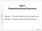 8th Grade HMH Into Math "I Can" Statements for ALL Modules