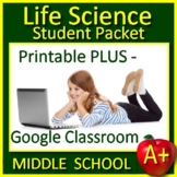 8th Grade Life Science NGSS Worksheets - Student Packet