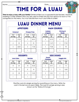 Linear Relationships Unit by Lindsay Perro | Teachers Pay Teachers