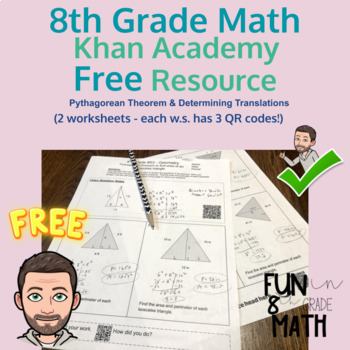 Preview of 8th Grade Math - Khan Academy Resource