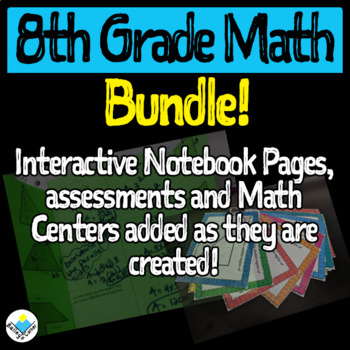 Preview of 8th Grade Math Bundle