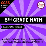 8th Grade Math Bundle