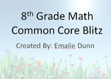 8th Grade Math Common Core Blitz