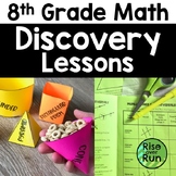 8th Grade Math Discovery Lessons and Activities Bundle