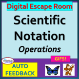 8th Grade Math Escape Room Review Activity BUNDLE | DIGITA