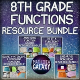8th Grade Functions Resource Bundle