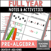 8th Grade Math Curriculum Guided Notes and Activities - Va