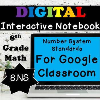 Preview of 8th Grade Math Interactive Notebook - Number System 8.NS.1 and 8.NS.2