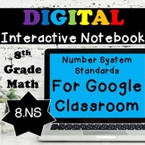 8th Grade Math Interactive Notebook - Number System 8.NS.1