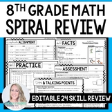 8th Grade Math Spiral Review