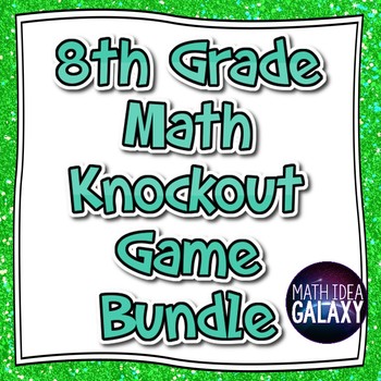 Preview of 8th Grade Math Digital Resource Bundle