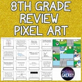 8th Grade Math Review Activity Pixel Art