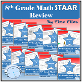 8th Grade Math STAAR Review Bundle