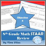 8th Grade Math STAAR Review | Mix of Equations and Geometr