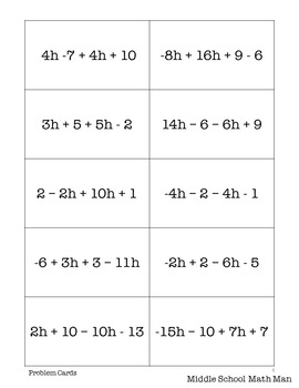 35 Combining Like Terms Worksheet 8th Grade - Worksheet Project List