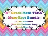 8th Grade Math TEKS Must-Have Bundle
