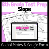 8th Grade Math Test Prep/ Review/ACAP -Slope
