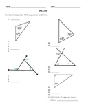 8th Grade Math Unit 1 Geometry Test CCGPS