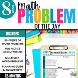 8th Grade Math Word Problem of the Day | Math Problem Solv