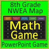 8th Grade NWEA MAP Math Test Prep Game #1 - RIT Bands 231 - 250+