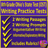 8th Grade OST Ohio State Test Writing Explanatory and Argu